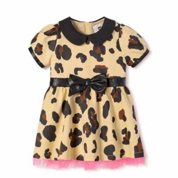 Harajuku Mini Baby Leopard Print Dress 9M NWT - Picture 1 of 5